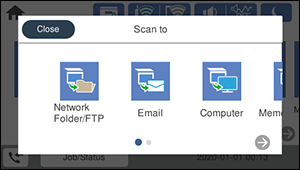 how to scan a document from printer to email